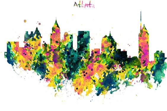 Bleed Area May Not Be Visible - Atlanta (600x471), Png Download
