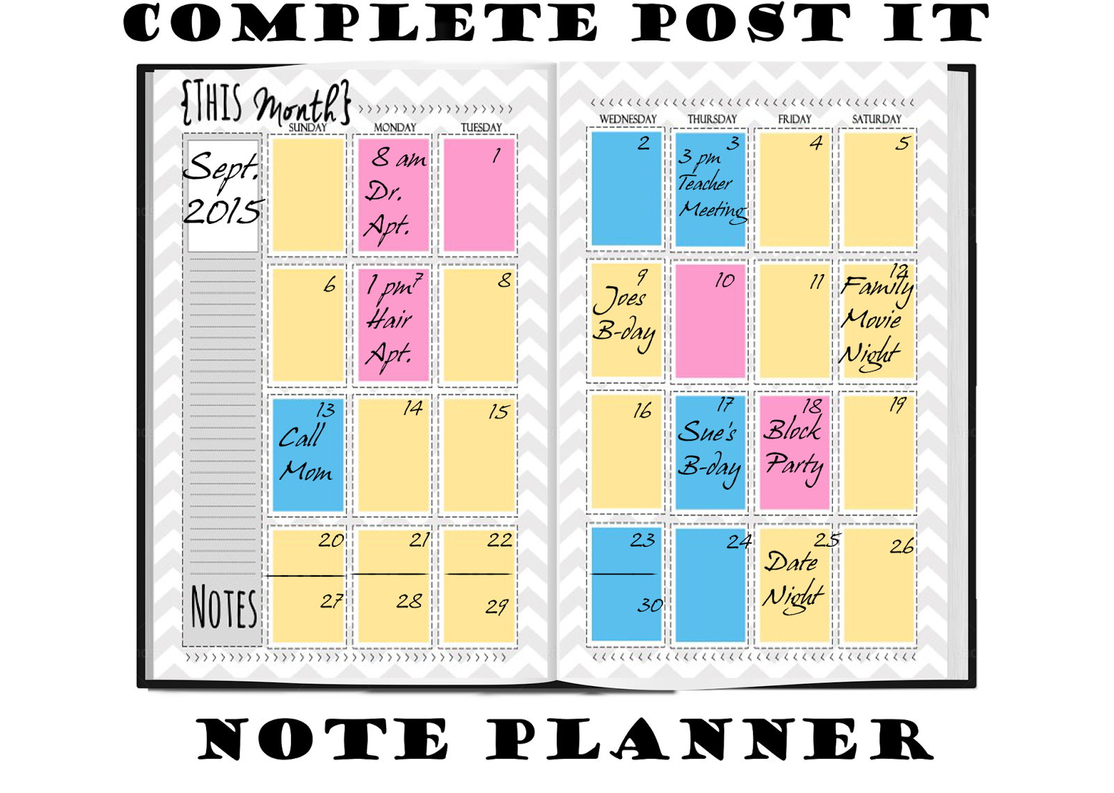 I Am Always Looking For Ways To Use More Post It Notes - Art Print: Allen's Wander 1, 13x13in. (1600x1200), Png Download
