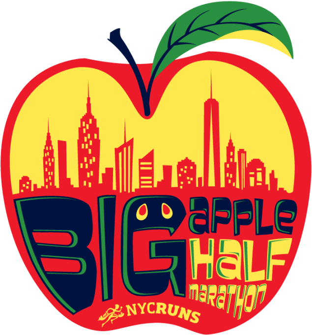 Nycruns Big Apple Half Marathon (1024x724), Png Download