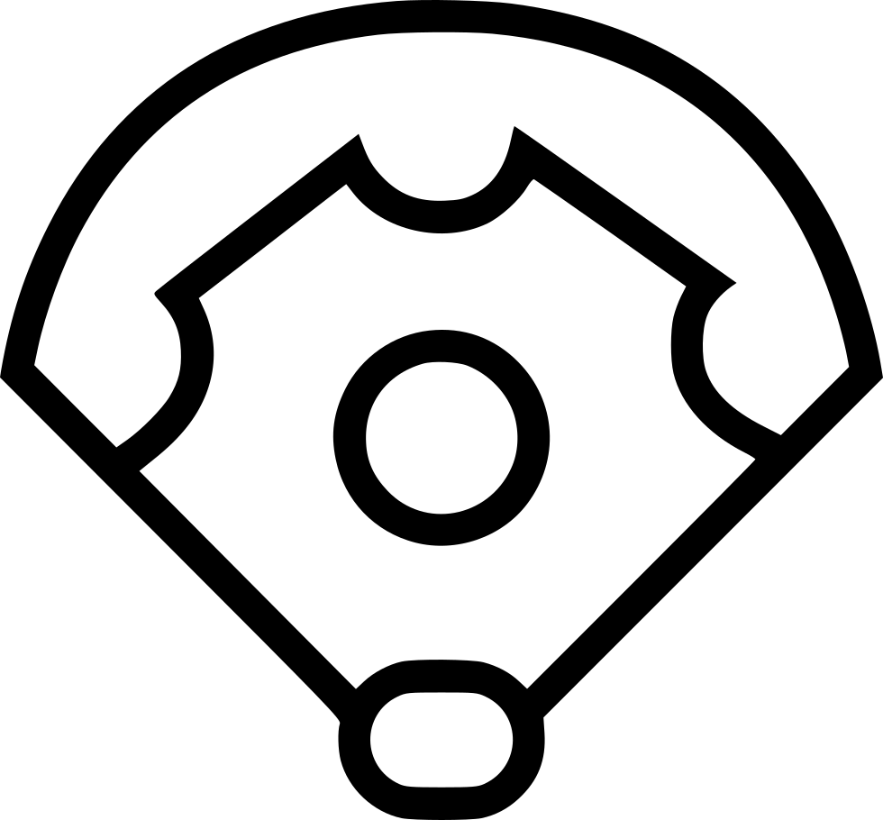 Baseball Diamond - - Baseball Diamond Png (980x910), Png Download