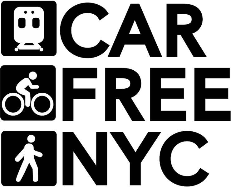 Car Free Nyc (800x600), Png Download