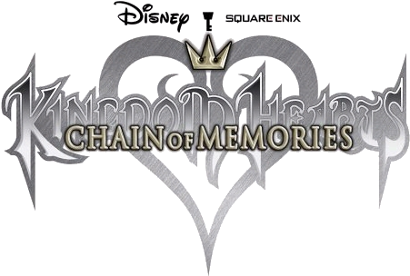 Kingdom Hearts Chain Of Memories Logo Khcom - Kingdom Hearts Re:chain Of Memories [ps2 Game] (500x351), Png Download