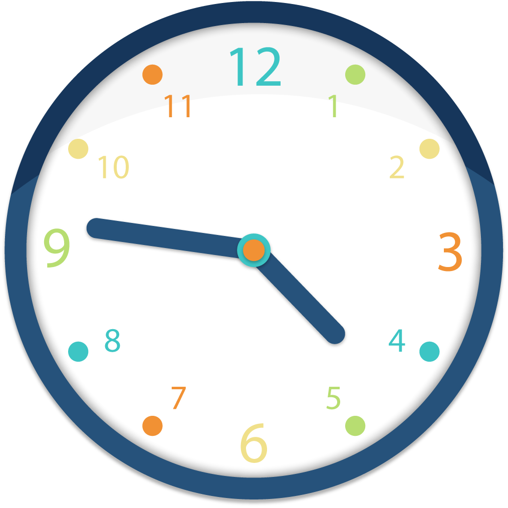 Clock Clipart Png Image - Clock (1014x1014), Png Download