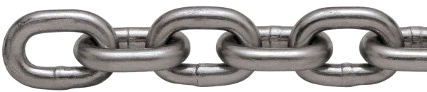 Chain Png Background Image - Hot Dip Galvanized Chain (600x600), Png Download