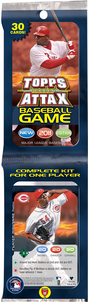 To See More Of The Cards, Click Below - Topps 2010 Attax Mlb Gravity Feed (429x1147), Png Download