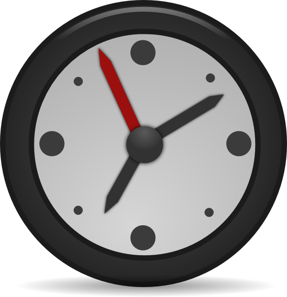 How To Set Use Emblem Urgent Clock Clipart (576x596), Png Download