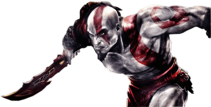 Kratos Png Photos - Kratos God Of War Png (700x382), Png Download