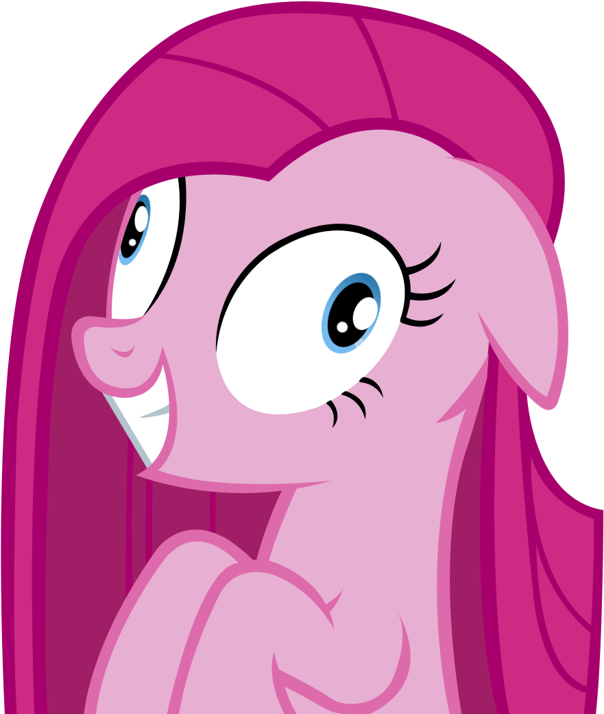 File 131621194244 - Pinkie Pie Crazy (955x1063), Png Download