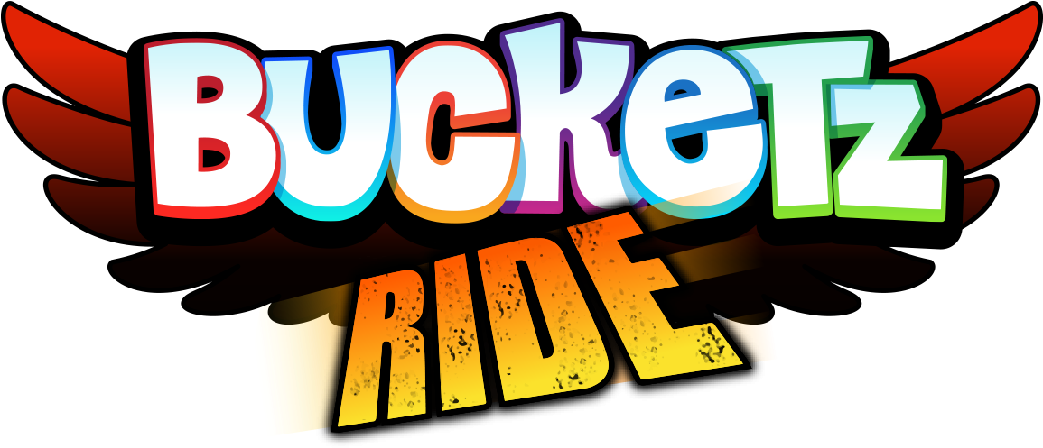 Bucketz Ride Stashes, Crams, And Rockets Sky High Onto - Mobile Game Logo Png (1200x500), Png Download