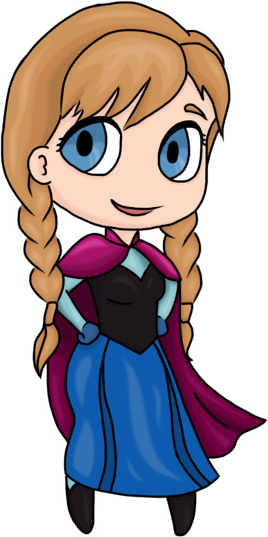 Chibi Anna By The Rose Of Tralee - Drawing (786x1017), Png Download