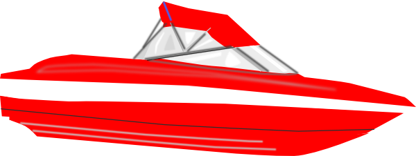 Boy Rowing Boat With Girl As Passenger Illustration - Red Boat Clip Art (600x226), Png Download