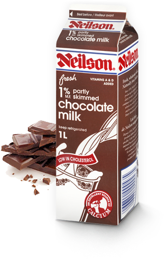 Neilson Chocolate Milk - Litre Of Chocolate Milk (323x517), Png Download