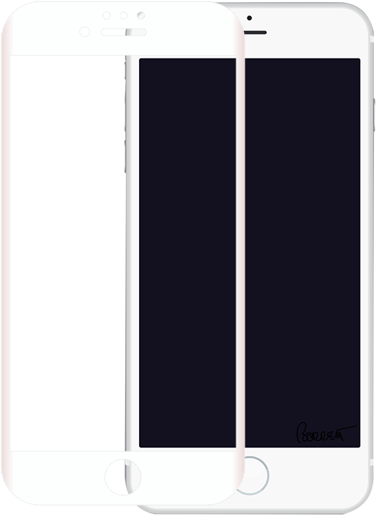 White Iphone 8 Plus - Vivo Y69 (800x798), Png Download