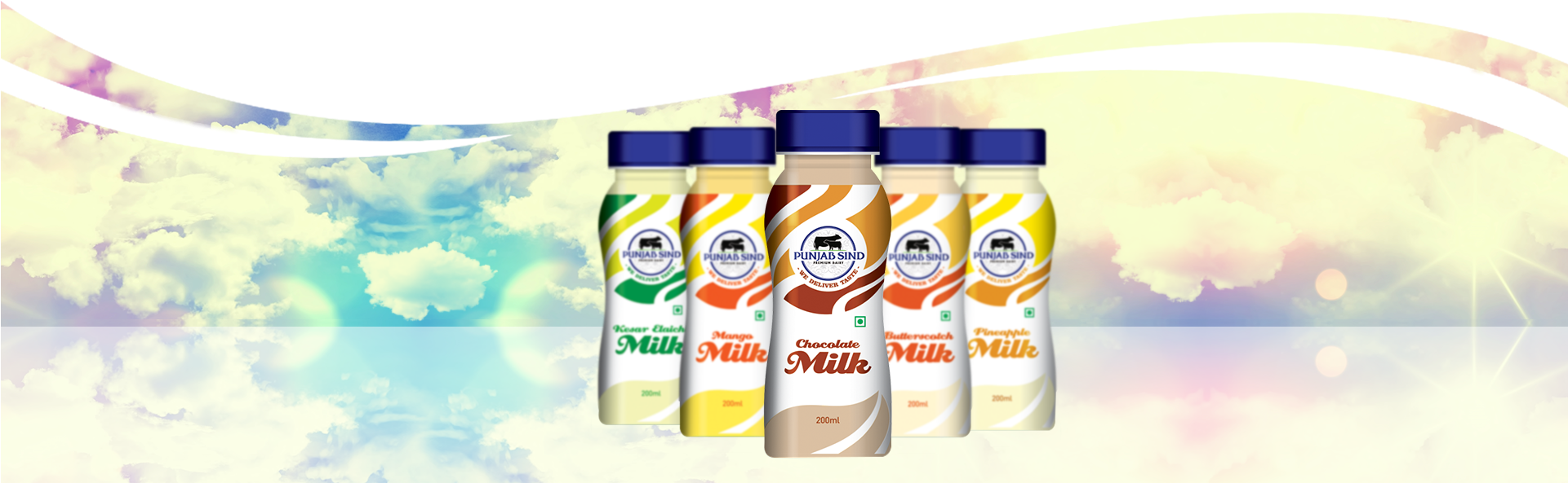 Chocolate Milk Banner - Product For Milk Banner Png (1920x600), Png Download