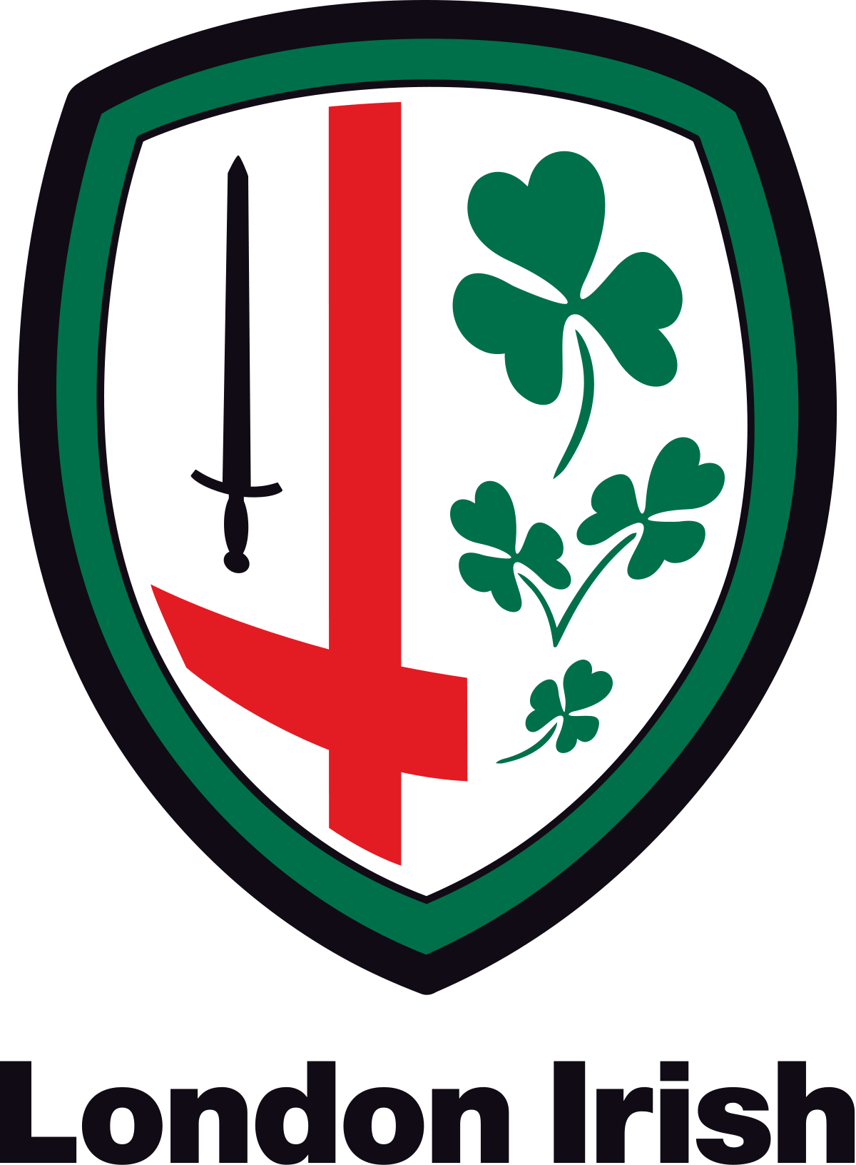 Download - London Irish Rugby Logo (1200x1632), Png Download