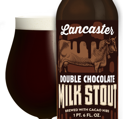 Double Chocolate Milk Stout - Lancaster Brewing Company Double Chocolate Milk Stout (396x382), Png Download
