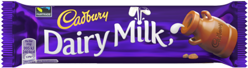 Cadbury Dairy Milk Chocolate - Cadbury Chocolate Bar Png (500x333), Png Download