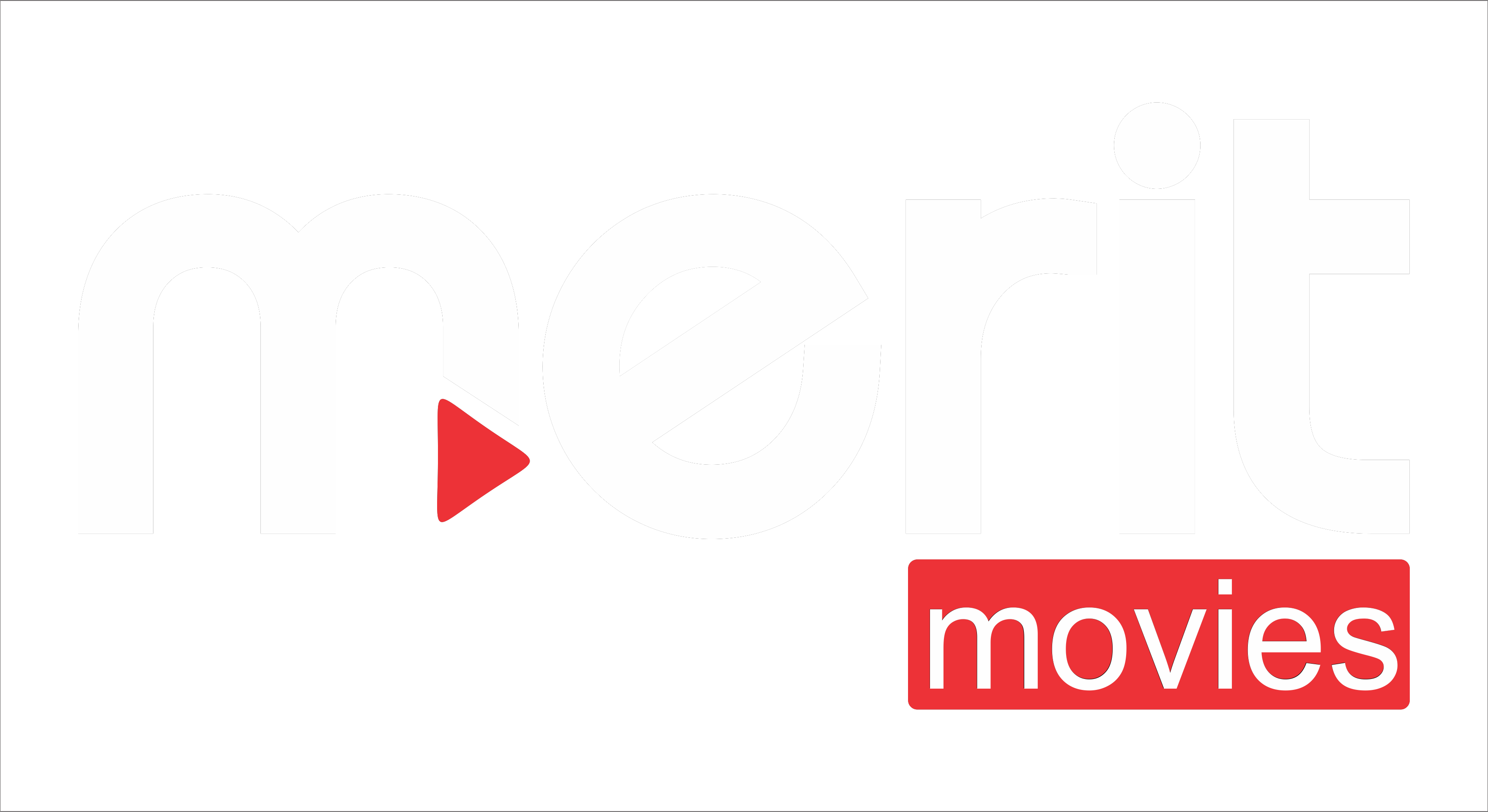 Merit Movies Merit Movies - Graphic Design (3520x1922), Png Download