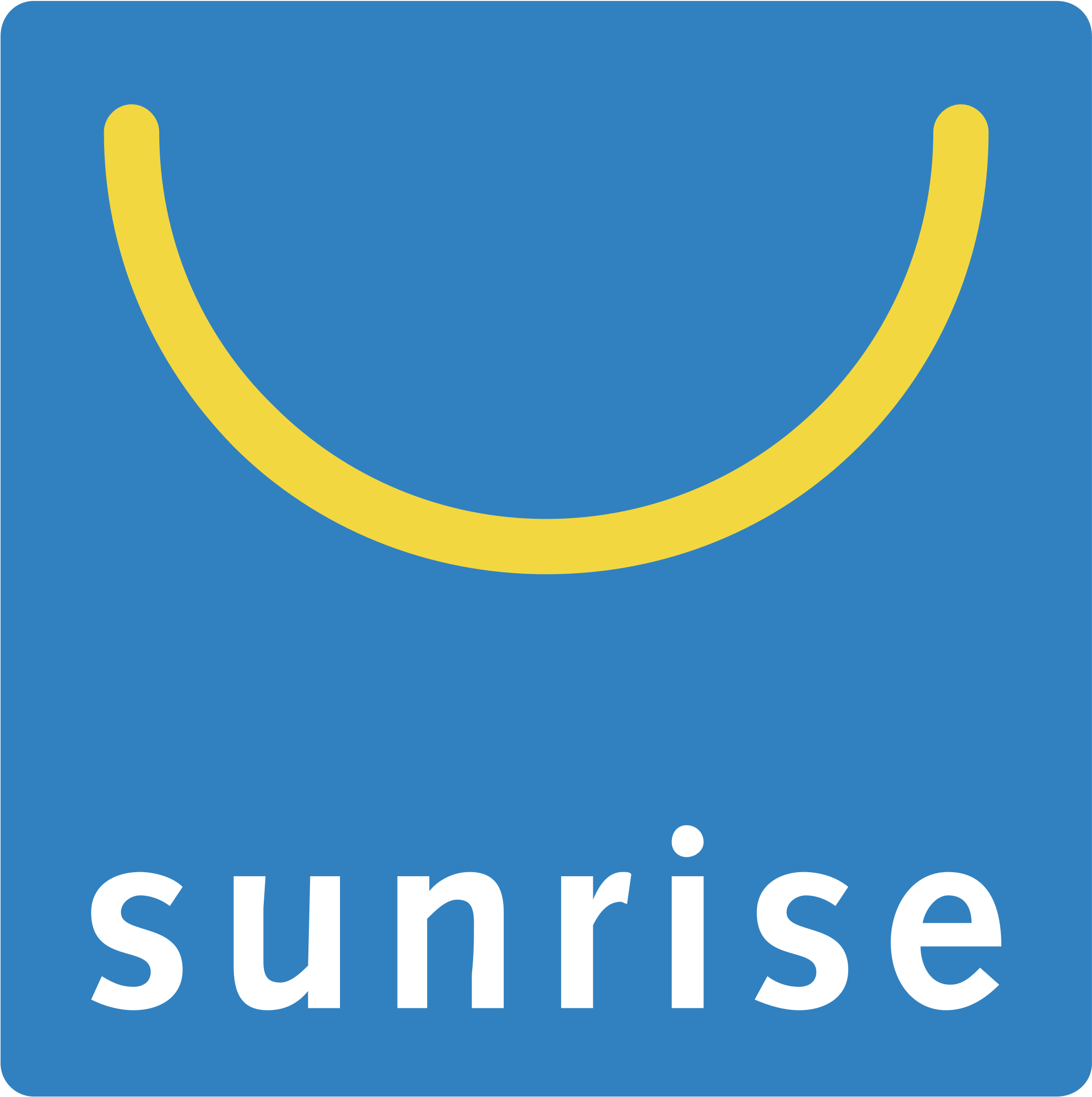 Sunrise Logo Png Transparent - Sunrise (2400x2400), Png Download