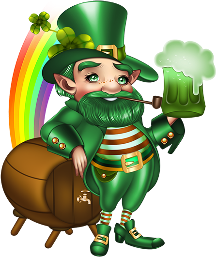 Share This Image - St Patrick's Day Tubes (486x556), Png Download