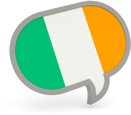 Ireland Speech Bubble (640x480), Png Download