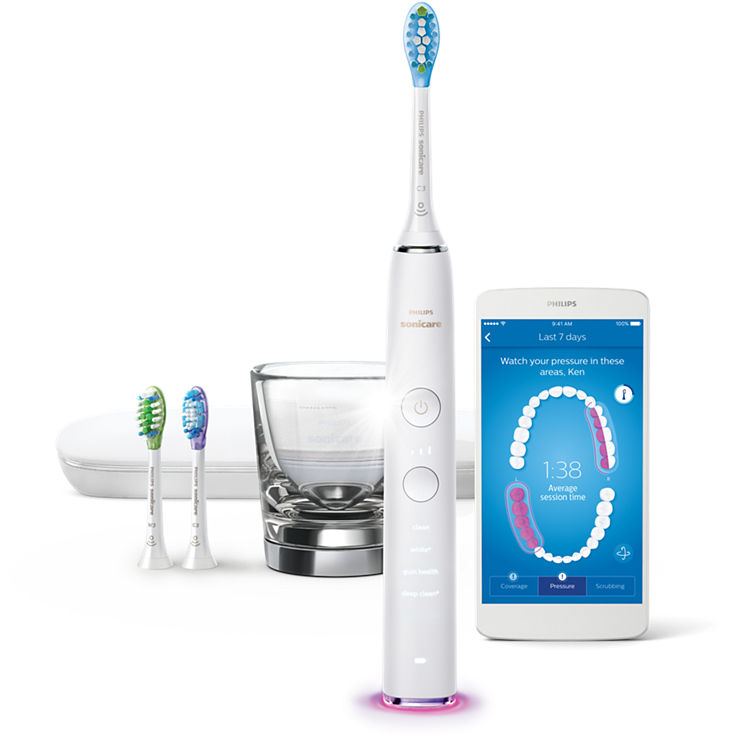 Philips Toothbrush - Philips Sonicare Diamondclean Smart (960x960), Png Download