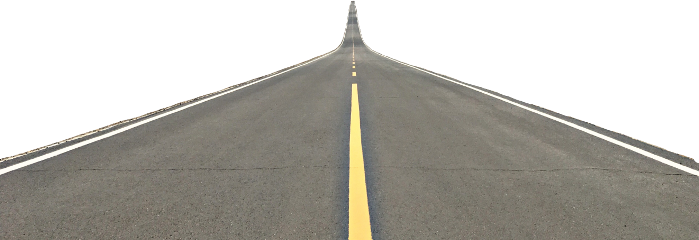 Road Highway Lines Travel Vipshoutout - Highway (699x240), Png Download