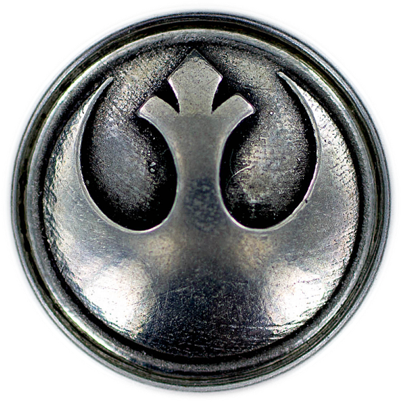 Rebel Alliance Metal Emblem - Circle (600x900), Png Download