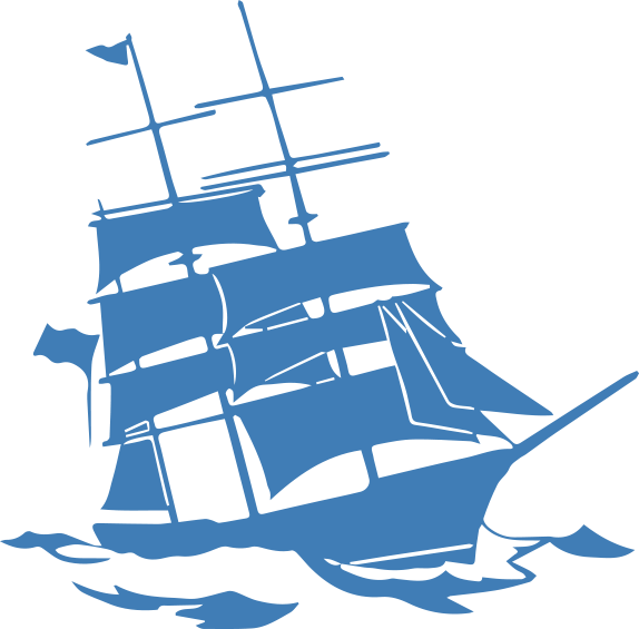 Sh Home Blueship - Mast (574x565), Png Download