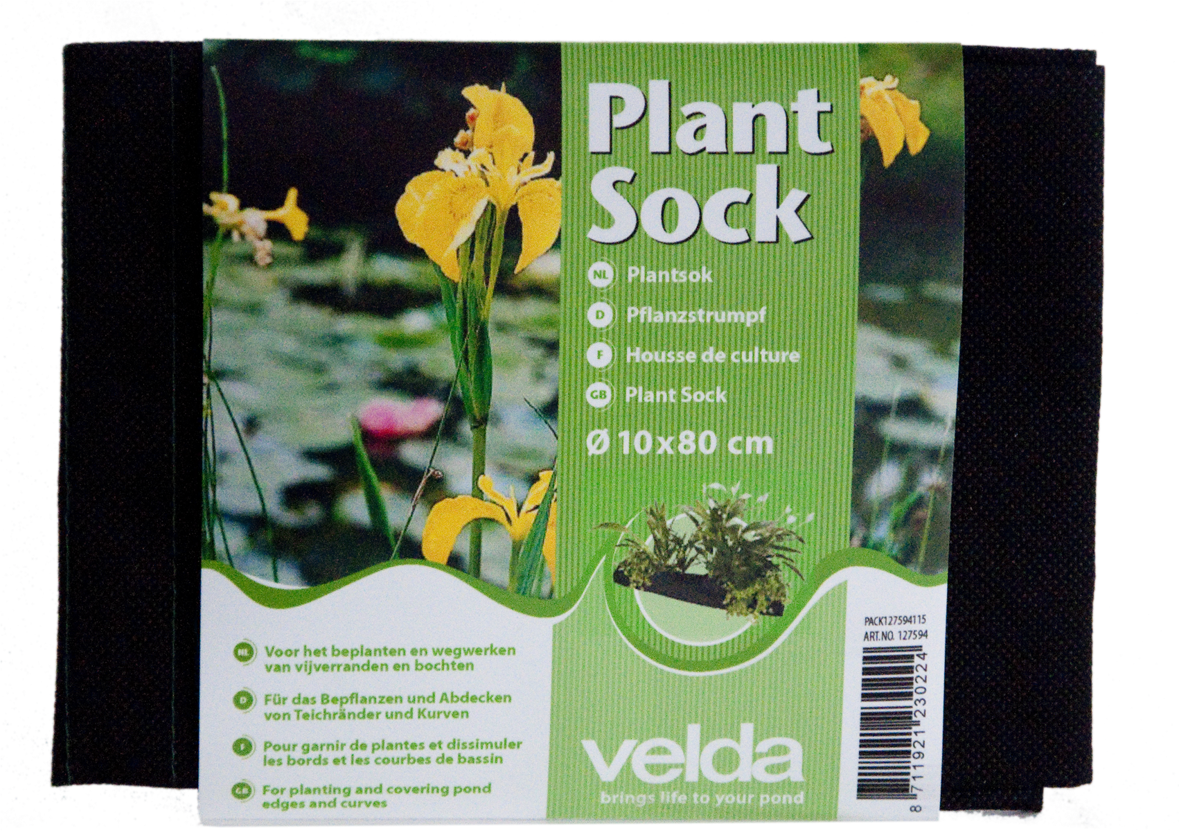 Velda Plant Sock (1701x1231), Png Download