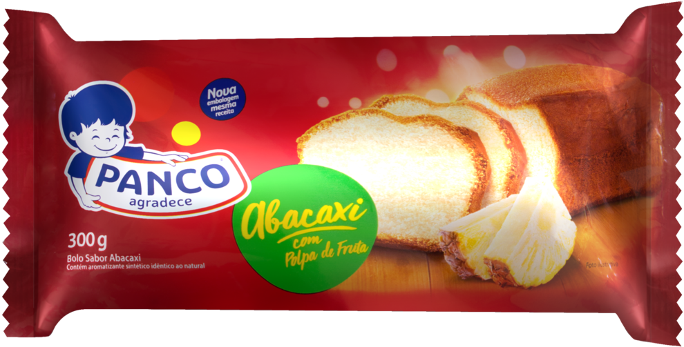 Bolo Panco Abacaxi 300g (1200x1200), Png Download