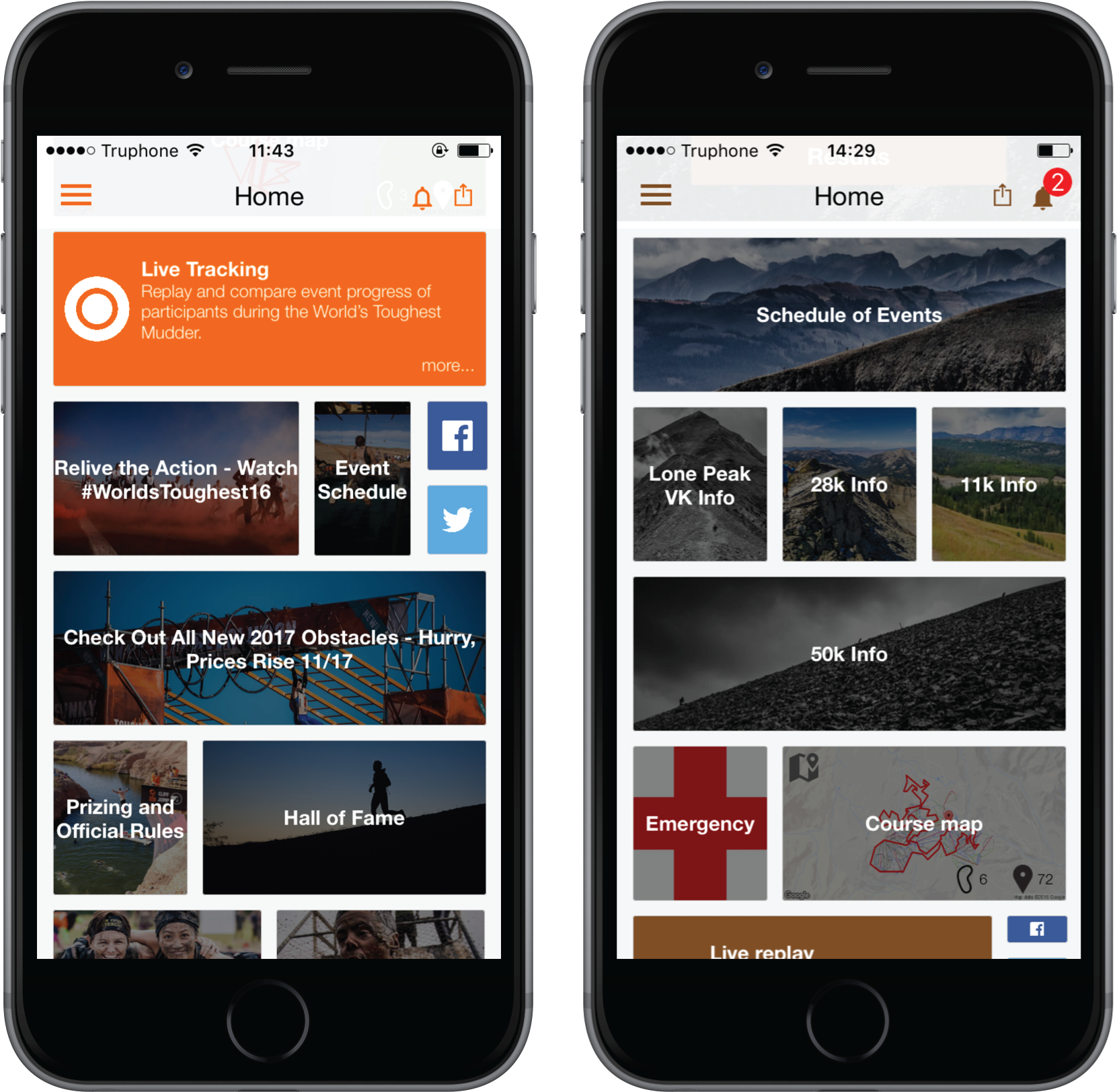 The Custom Content Tile Can Be Linked To A Website - Iphone (2000x1700), Png Download