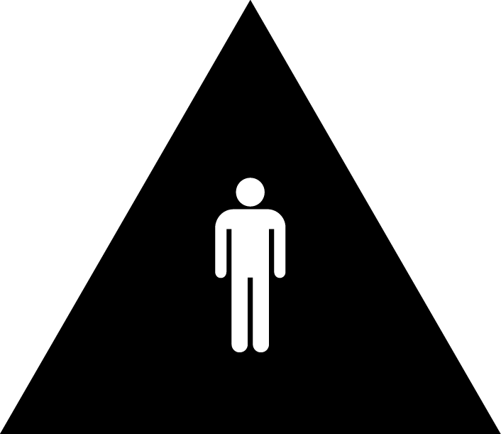 Quick View - - Men's Bathroom Sign (706x611), Png Download