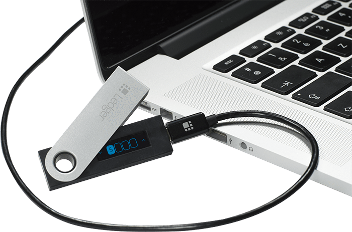 Ledger Nano S Hardware Wallet - Wallet Ledger Nano S (700x463), Png Download