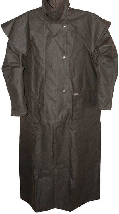 Snowy River Coat - Trench Coat (418x750), Png Download