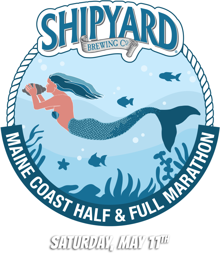 The Shipyard Maine Coast Half & Full Marathon Is Returning - Shipyard Maine Coast Marathon (837x930), Png Download