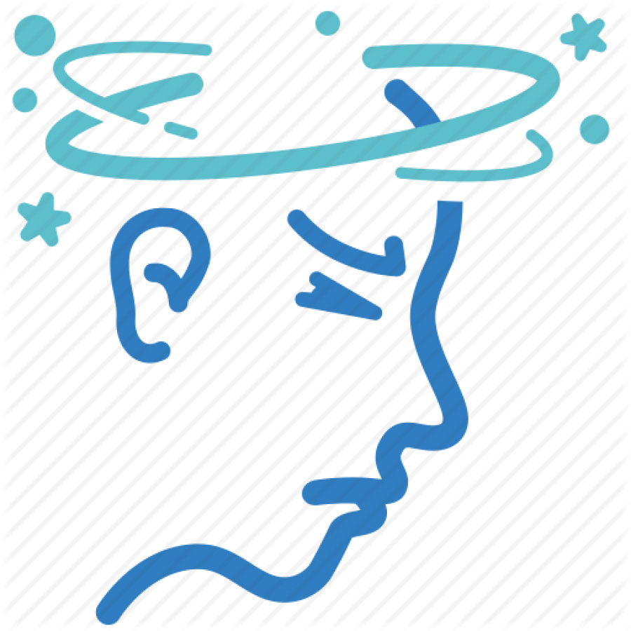 Headache Relief - 24 Patches - Dizzy Icon (900x900), Png Download