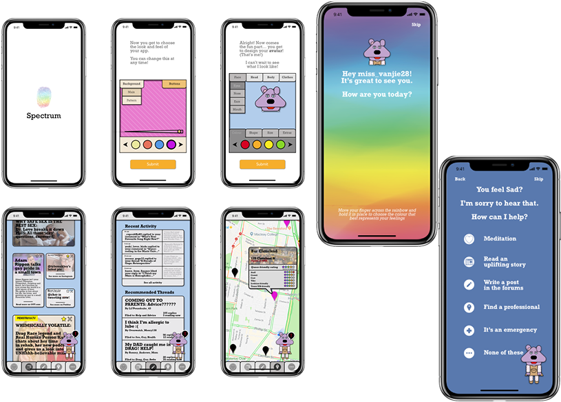 Spectrum - Iphone (842x595), Png Download