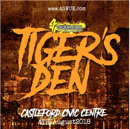 4gw Tigers Den Live Wrestling Wwe Nxt Impact Roh Icw - Poster (828x448), Png Download