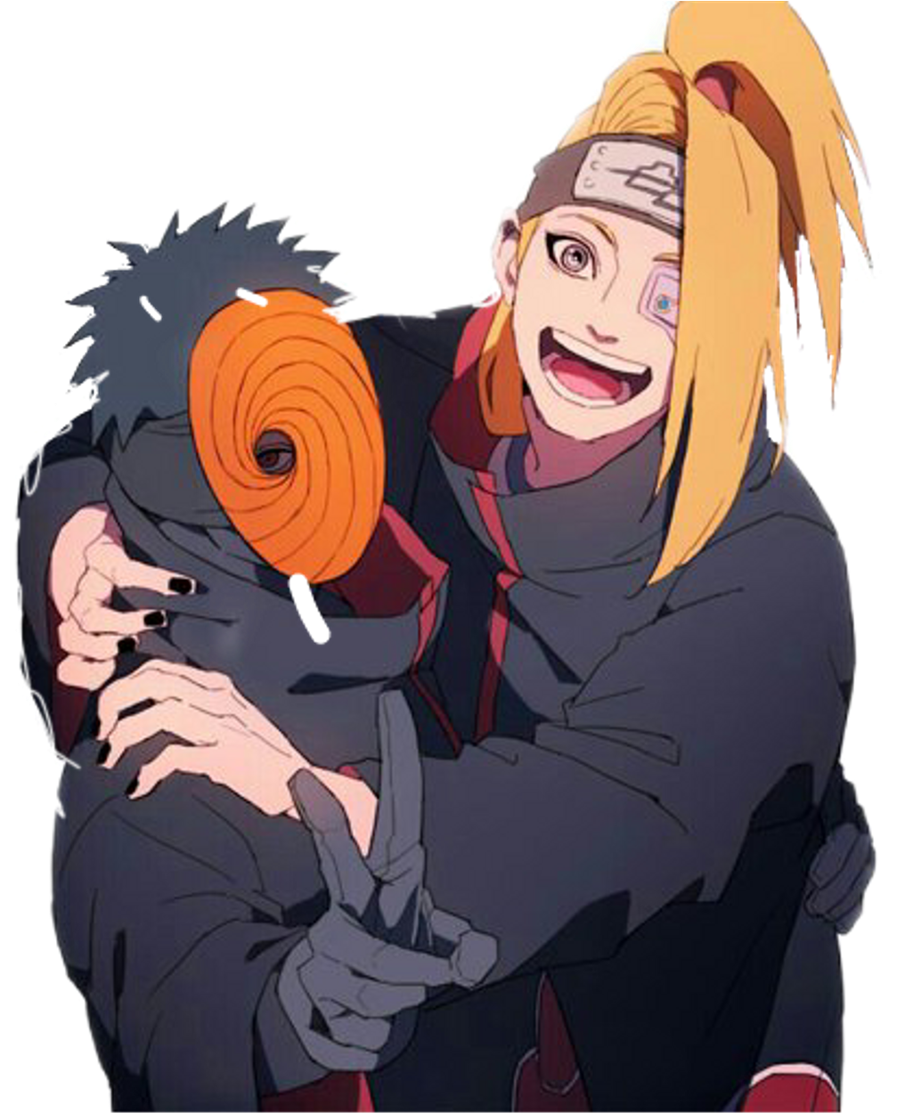 Adesivo Sticker - Deidara Naruto (1024x1249), Png Download