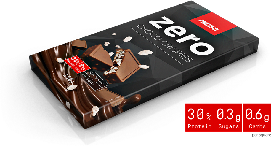 Zero Choco Crispies 150 G - Zero Choco Crispies Prozis (915x492), Png Download