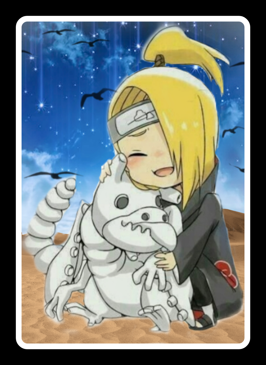 Naruto Image - Desenho De Anime Chibi (1024x1406), Png Download