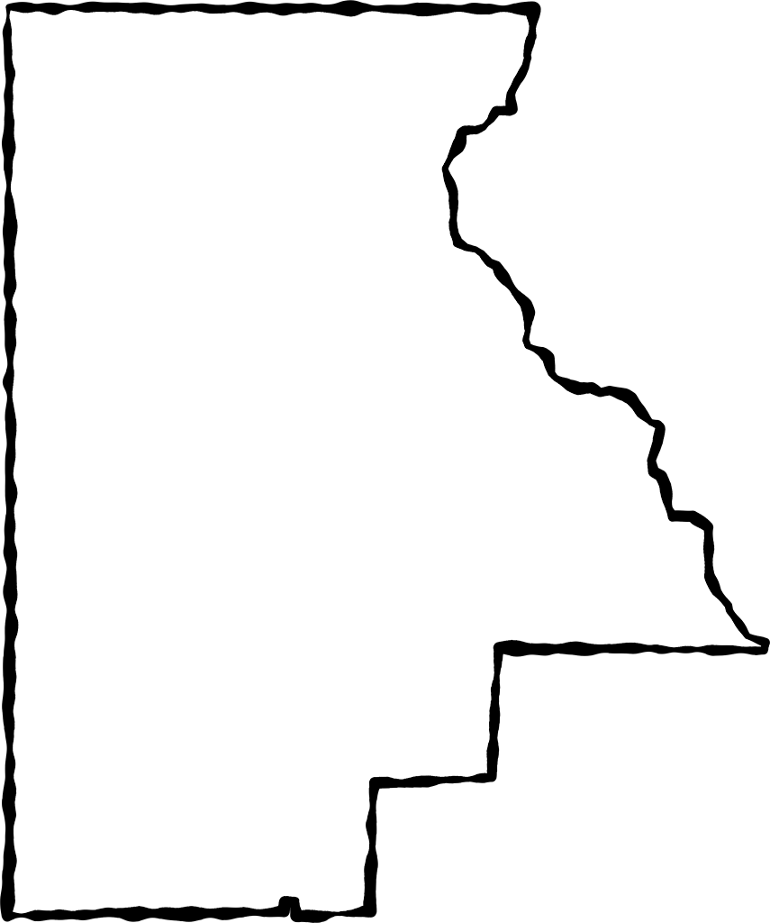 A Map Of Highlands With A Black Squiggle Outline - Silhouette (855x1024), Png Download