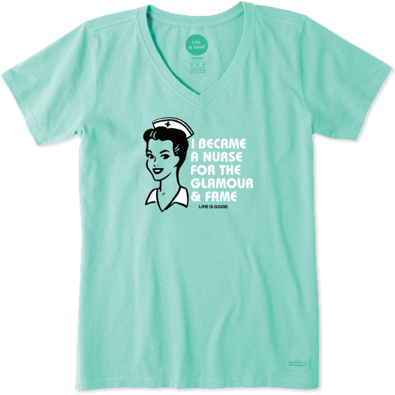 Images - Retro Nurse Shirt (570x570), Png Download