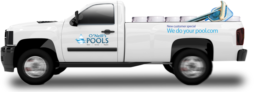 Delivery Truck Silohette - Car Magnet (1000x614), Png Download