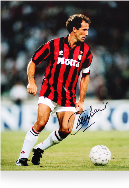 Zoom - Franco Baresi Milan (650x665), Png Download