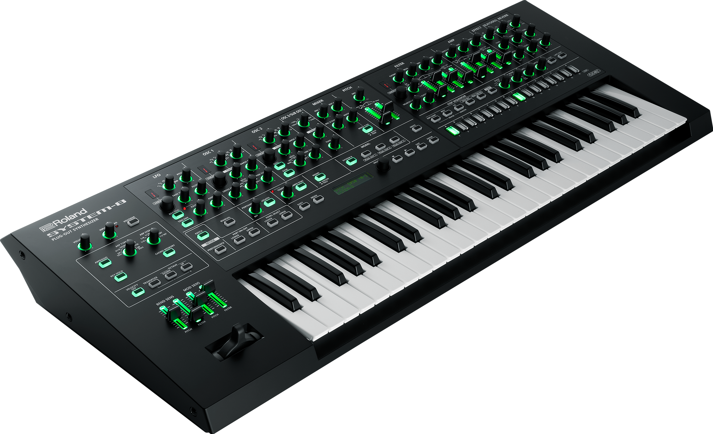 System-8 - Roland System 8 (2274x1384), Png Download