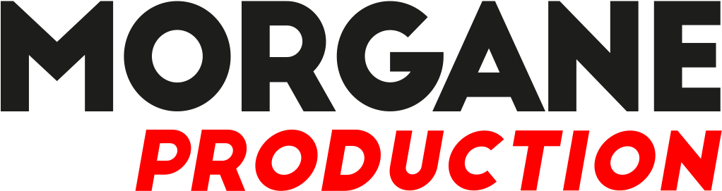 Logo Morgane Production - Graphics (1336x580), Png Download