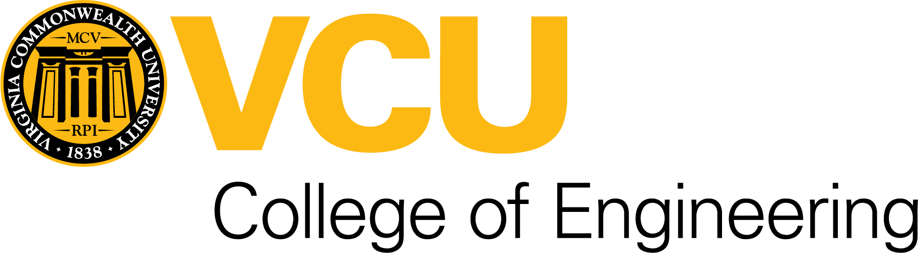 Vcu Dominion - Virginia Commonwealth University (1855x511), Png Download