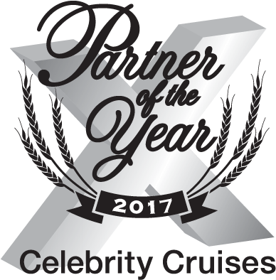 Celebrity Cruises Partnter Of The Year - Celebrity Cruises (792x612), Png Download